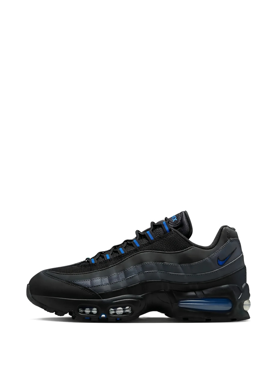 Sneakers Nike air max negri din material textil si poliuretan - Img 4