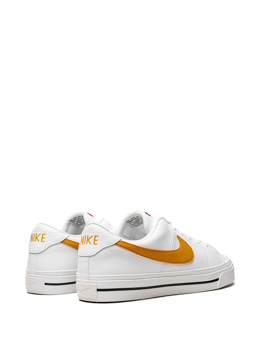 Sneakers Nike albi din piele - Img 3