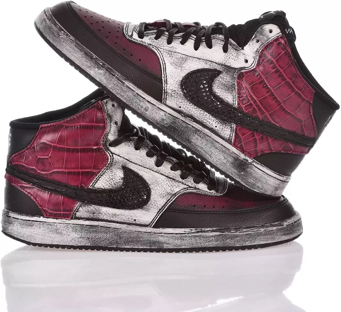 Sneakers Nike Court Vision Black, Red* - Img 3