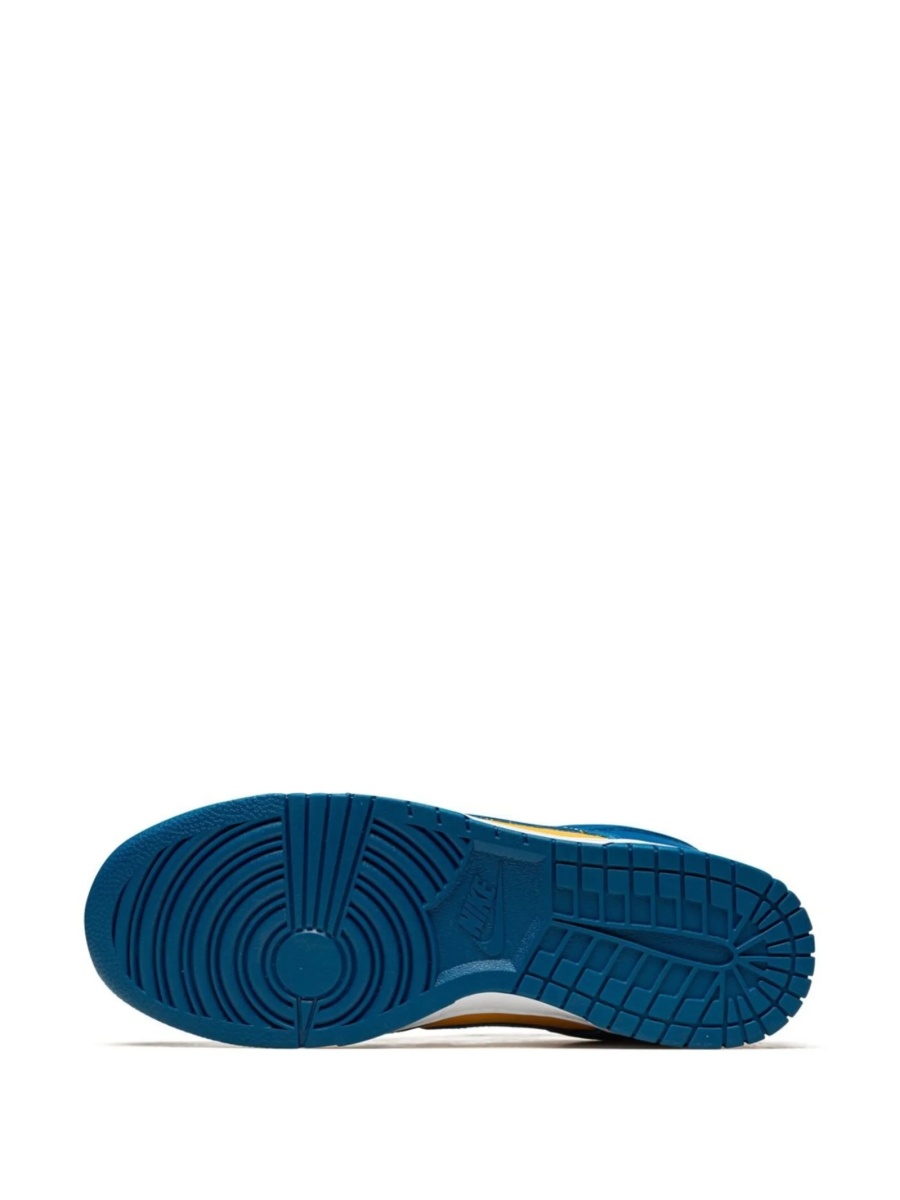 Sneakers Nike dunk albastri din piele - Img 4
