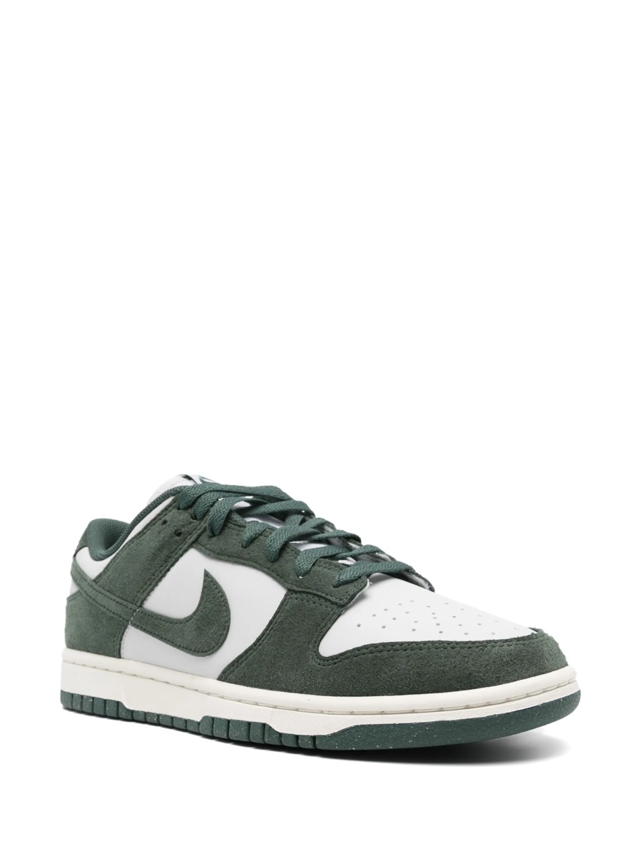 Sneakers Nike dunk verzi din piele intoarsa si piele - Img 2