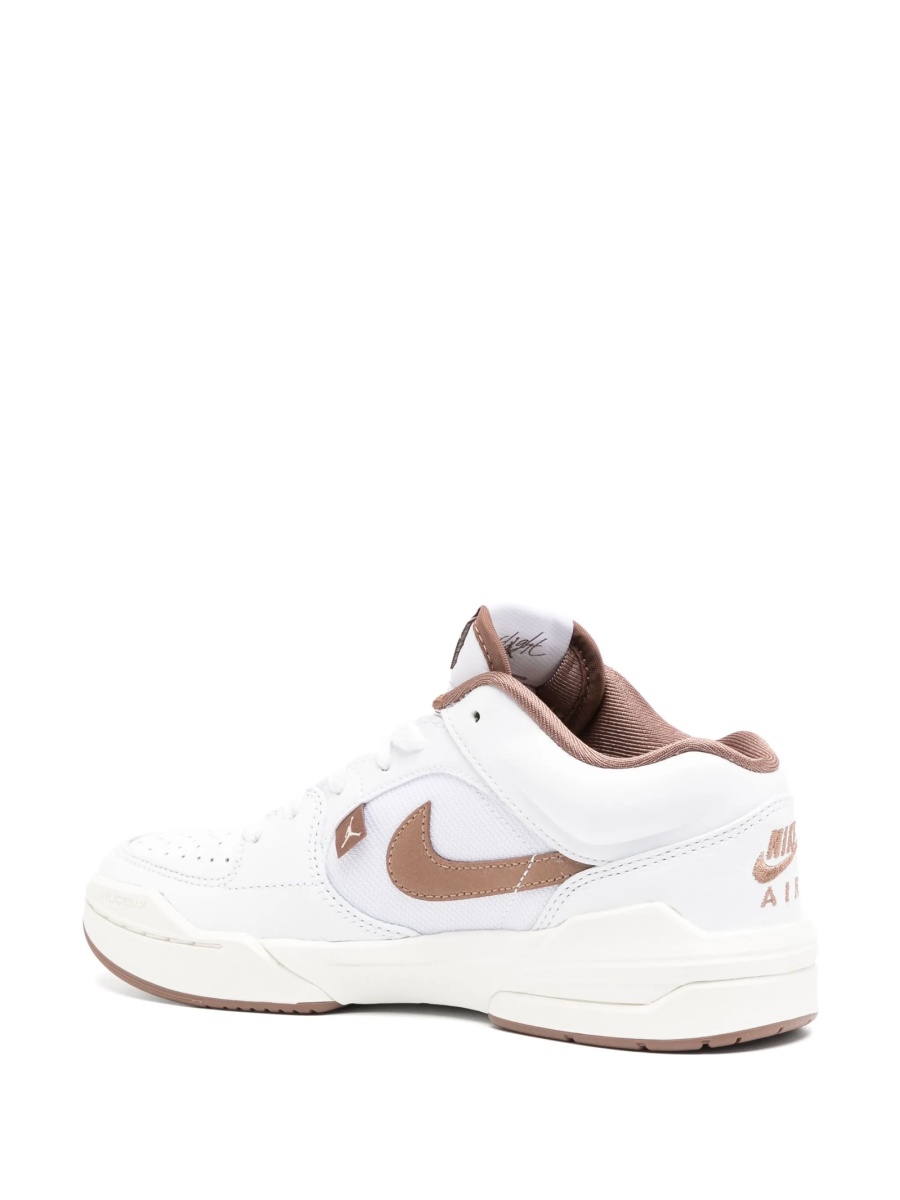 Sneakers Nike jordan albi din piele - Img 3