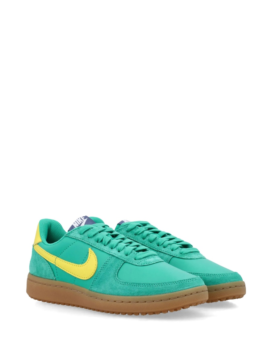 Sneakers Nike verzi din piele intoarsa - Img 2