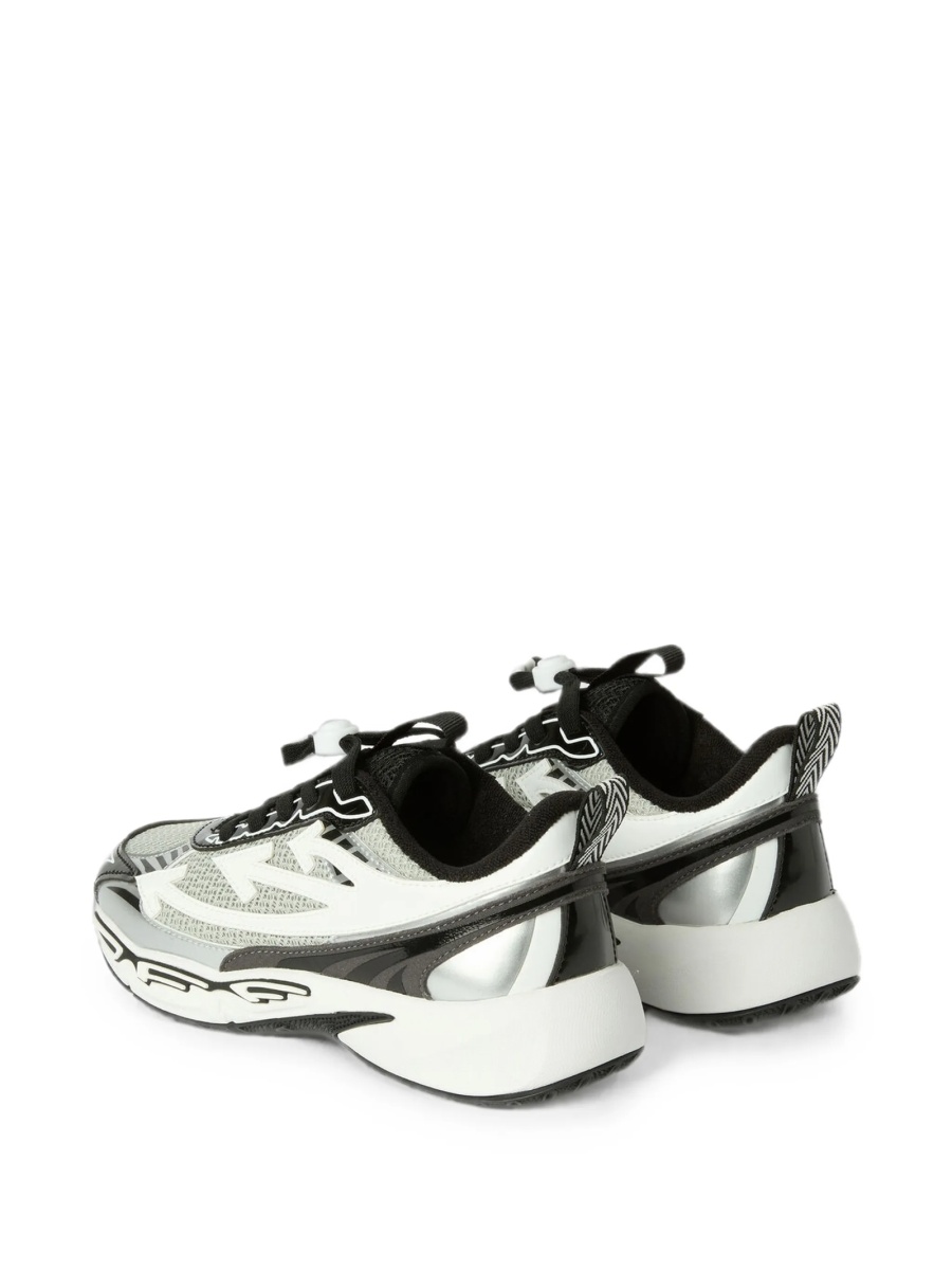 Sneakers Off-White gri din nylon si polyester - Img 2