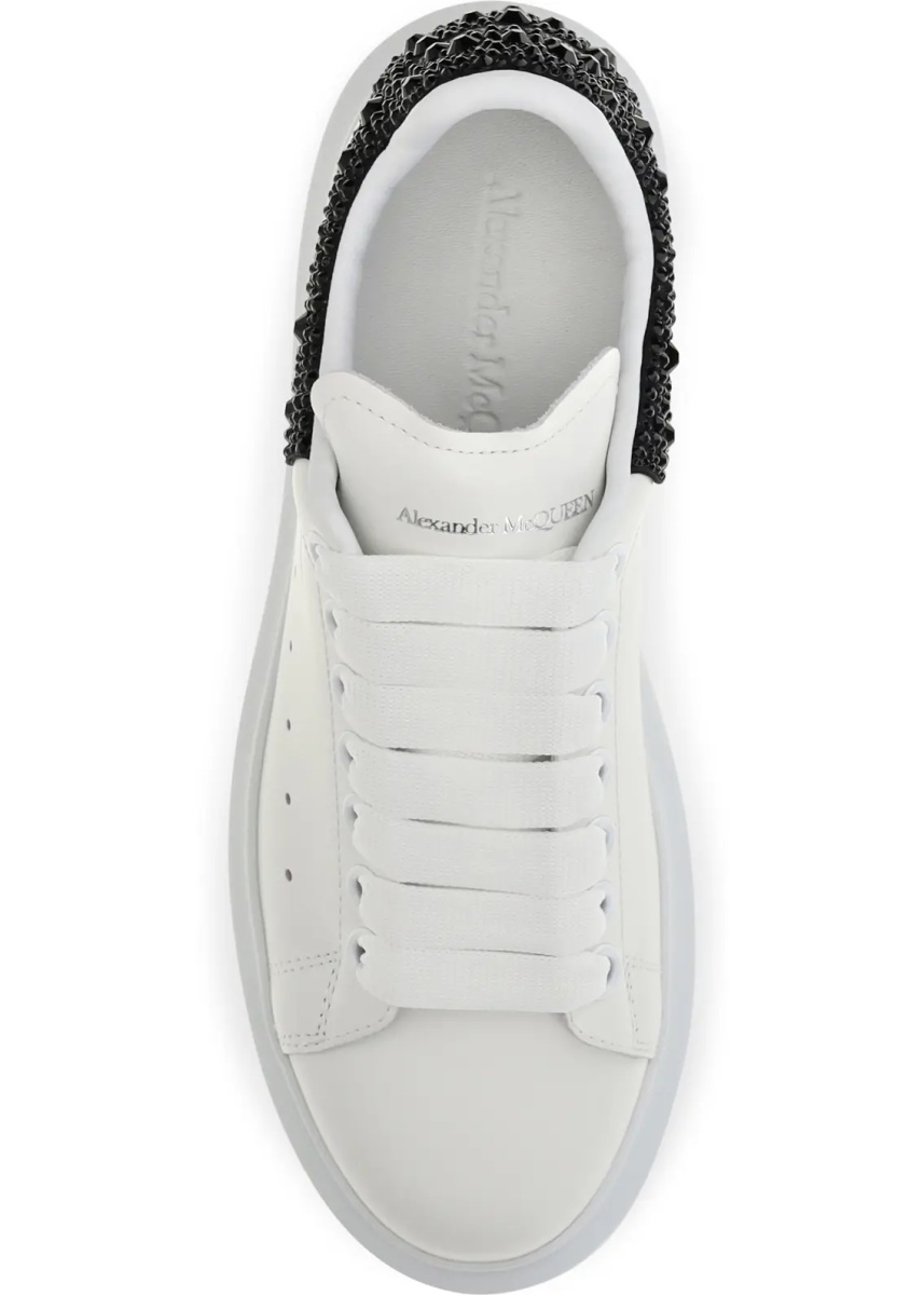 Sneakers Oversized Sneakers with suede heel and crystal details - Img 4