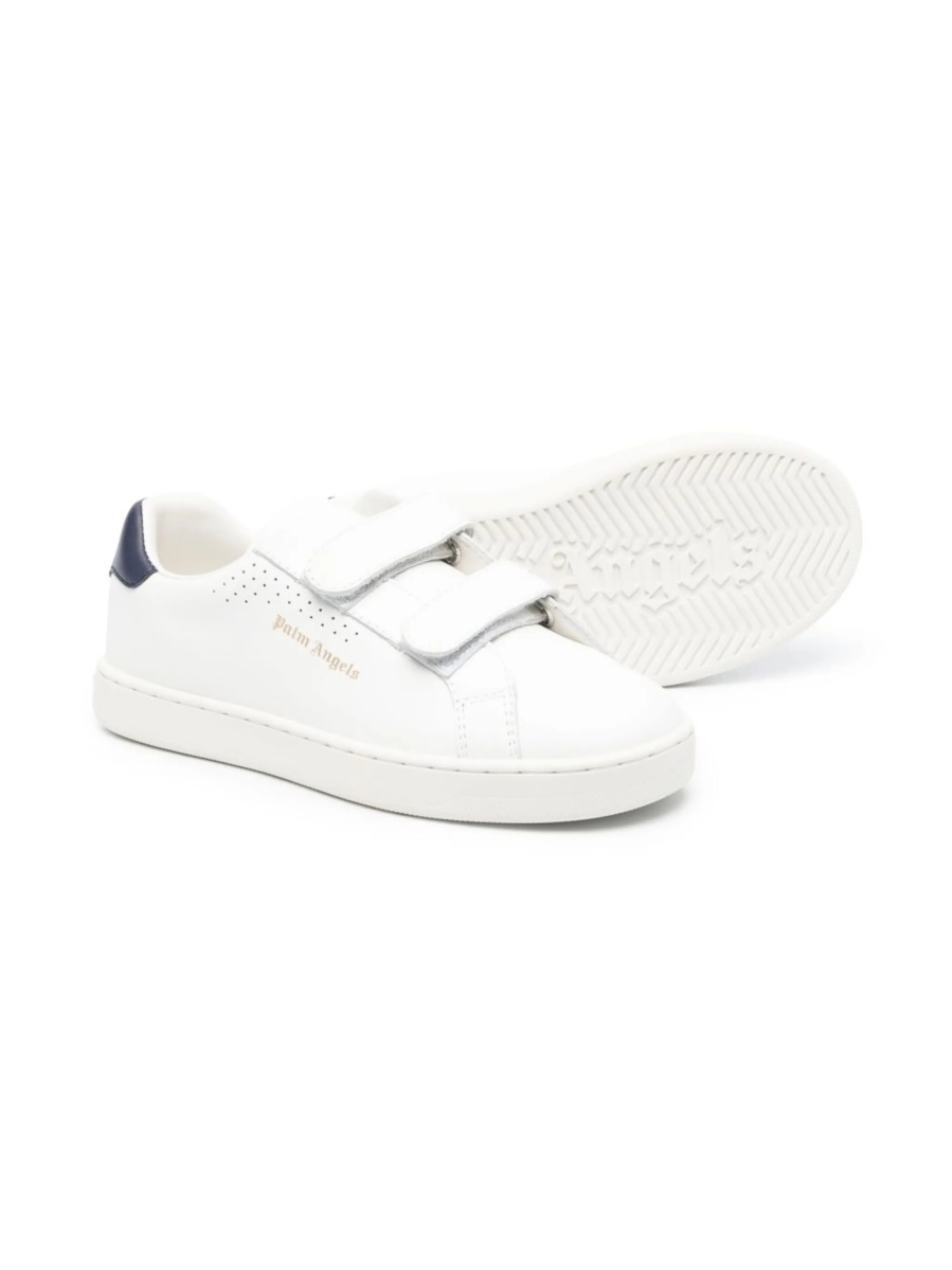 Sneakers Palm Angels albi din piele - Img 2