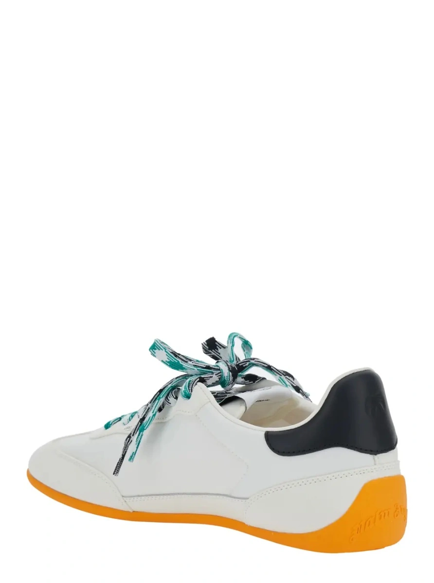 Sneakers Palm Angels albi din piele - Img 3