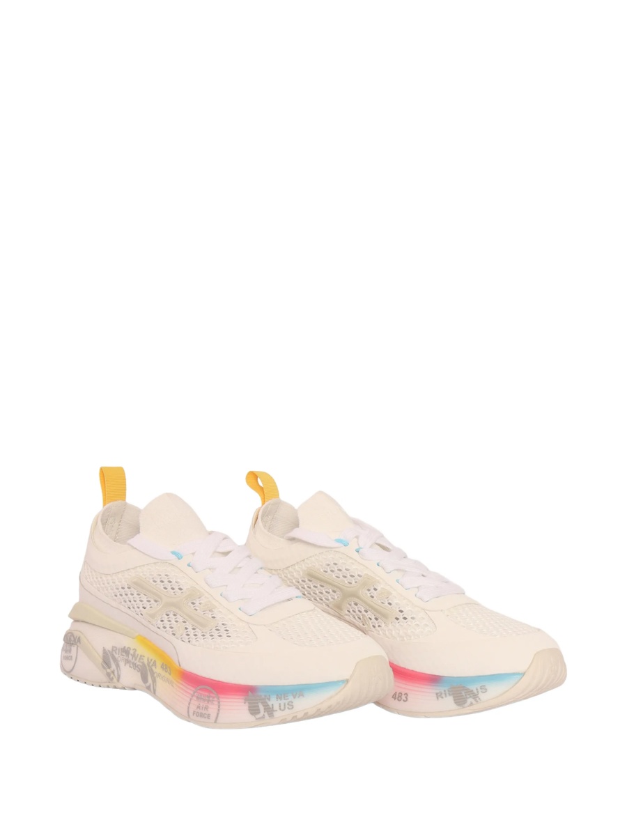 Sneakers Premiata neutri din nylon si poliuretan - Img 2