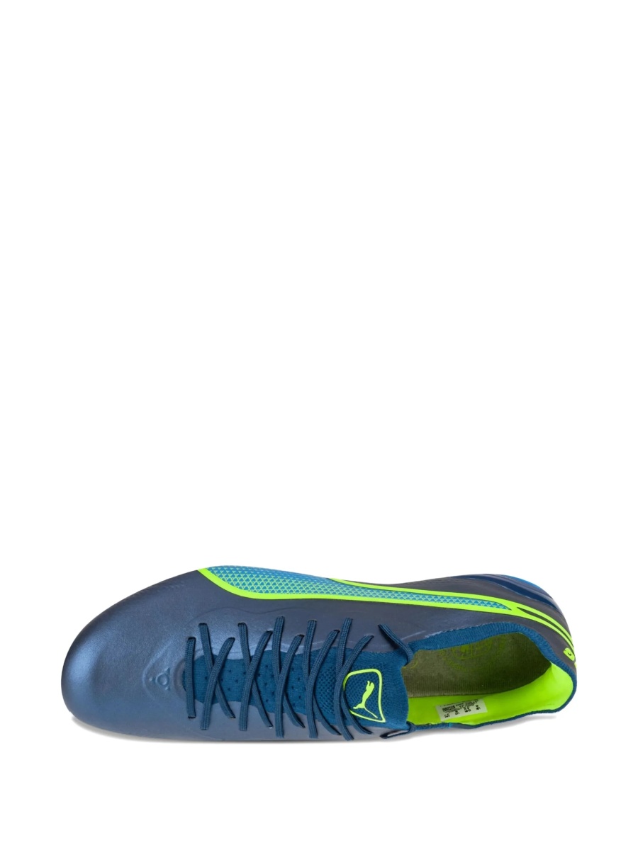 Sneakers PUMA albastri din poliuretan - Img 3