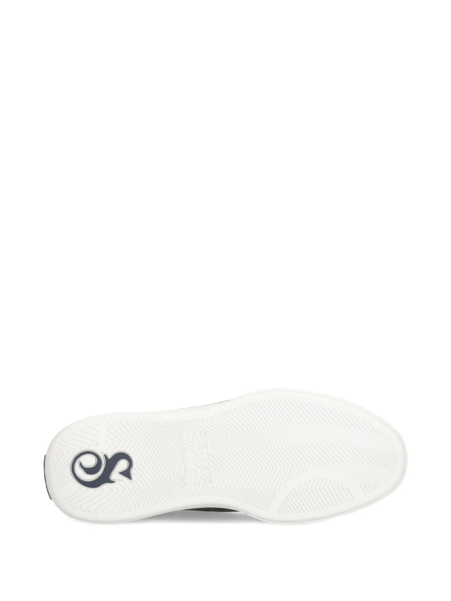Sneakers SKECHERS albastri din piele - Img 5