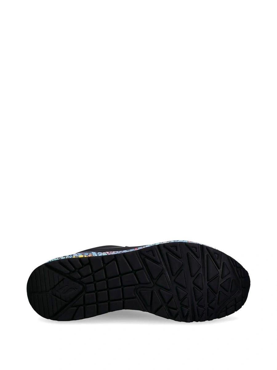 Sneakers SKECHERS negri din material textil - Img 5