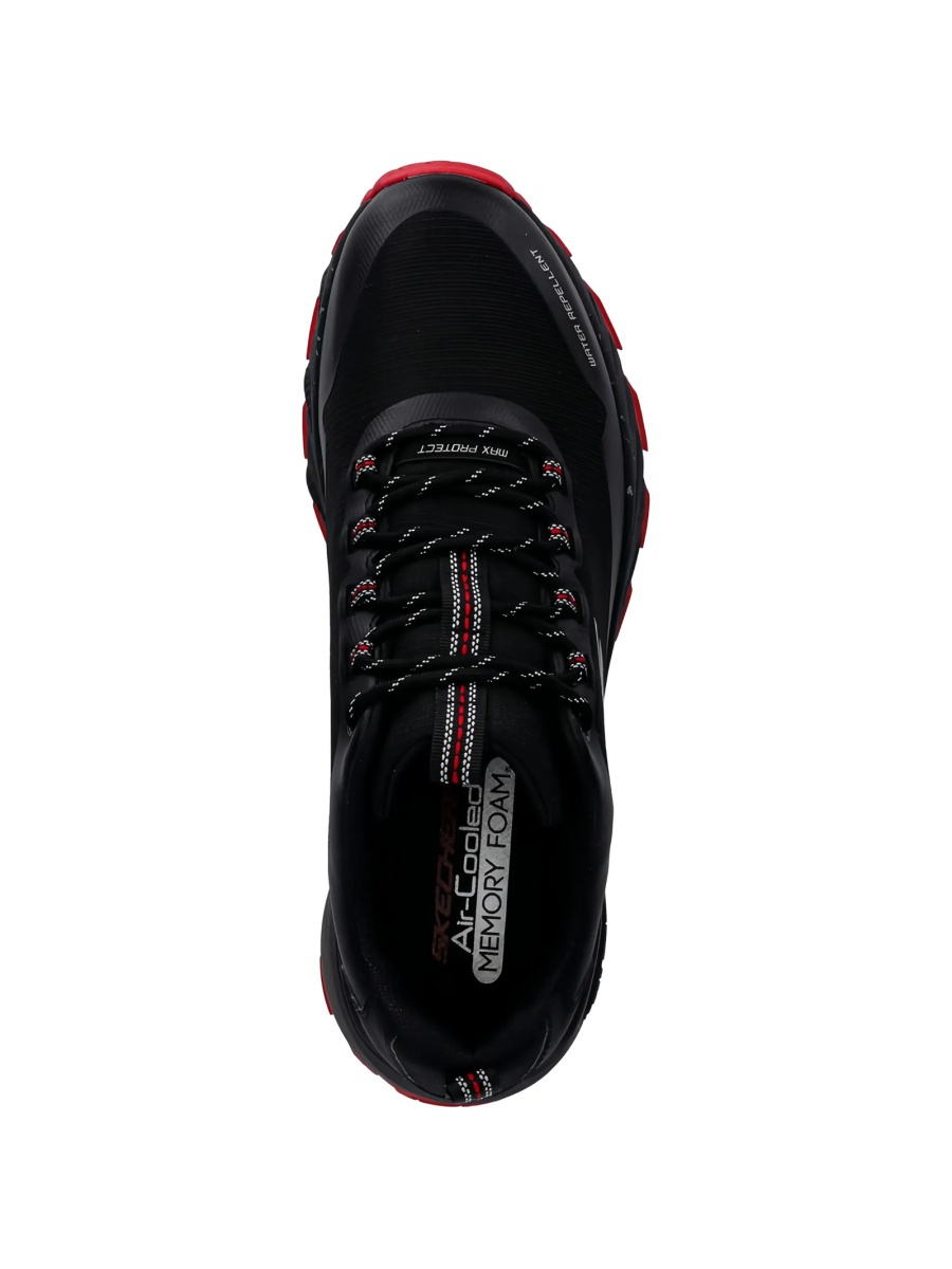 Sneakers SKECHERS negri din polyester - Img 3