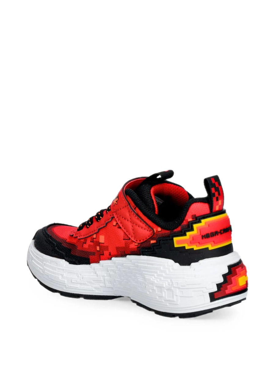Sneakers SKECHERS rosii din poliuretan si plasa - Img 3