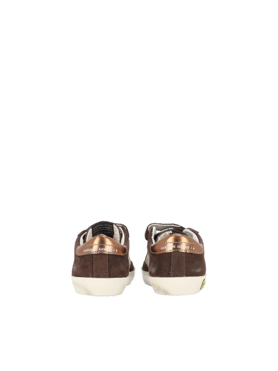 Sneakers SNEAKERS OLD SCHOOL LAMINATED SUEDE AND SUEDE UPPER LAMINATED LEATHER STAR AND HEEL SAND/BROWN - Img 4