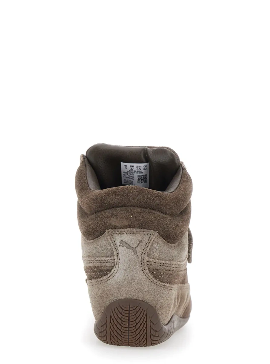 Sneakers Speedcat Wedge Wns Sneakers with high heel and rubber sole Brown Woman - Img 4