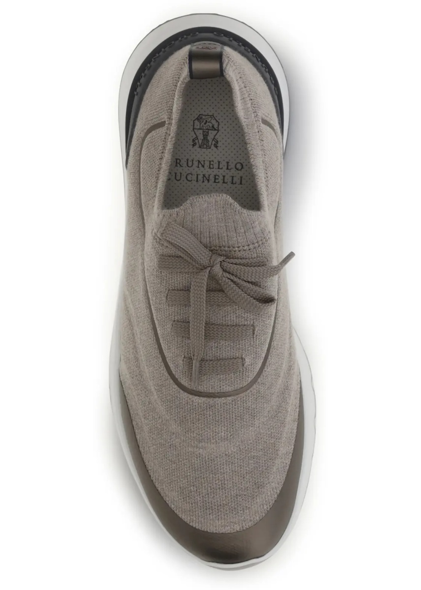 Sneakers Techno cotton knit Sneakers runners - Img 4