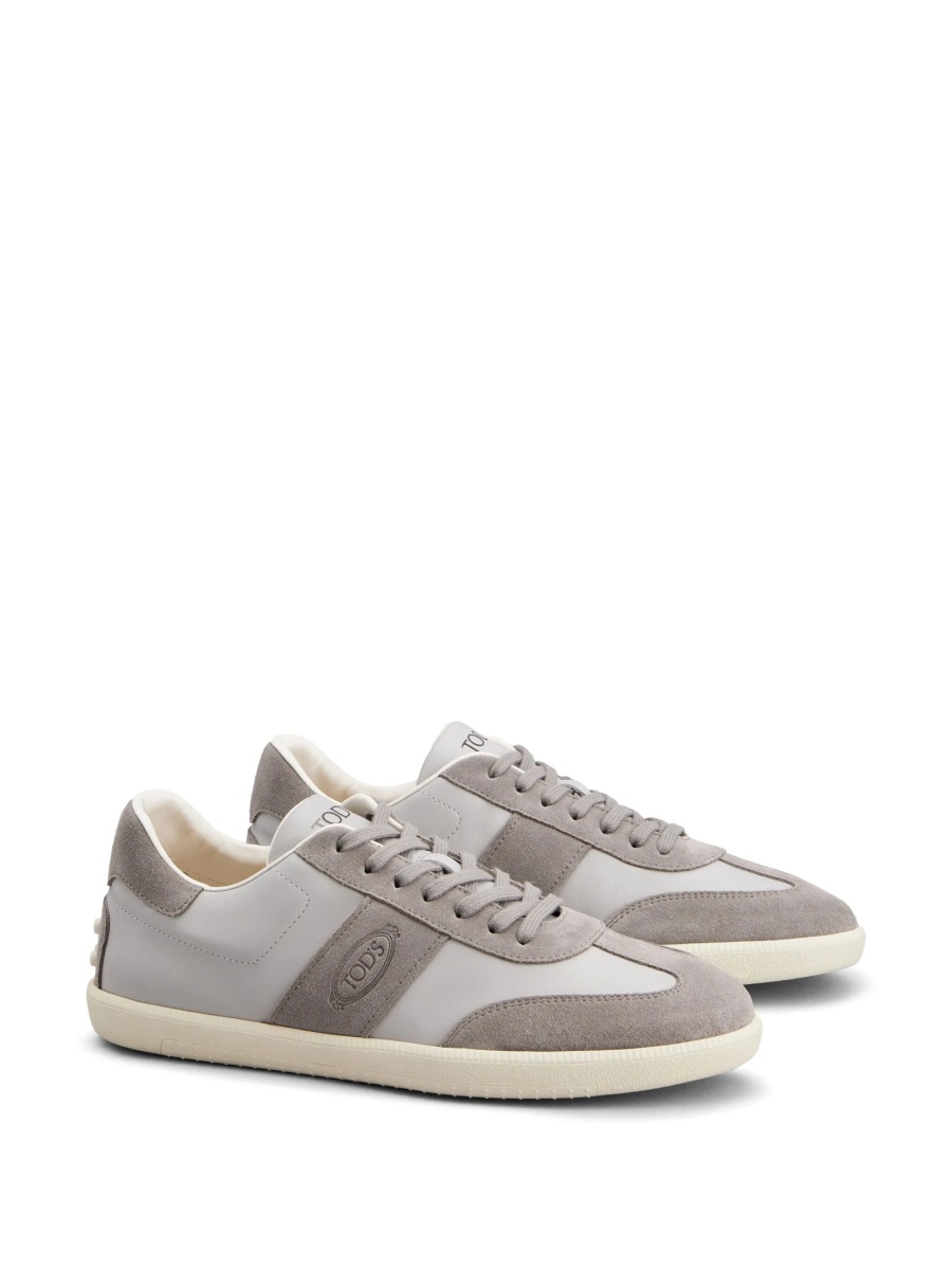 Sneakers TOD'S gri din piele - Img 2