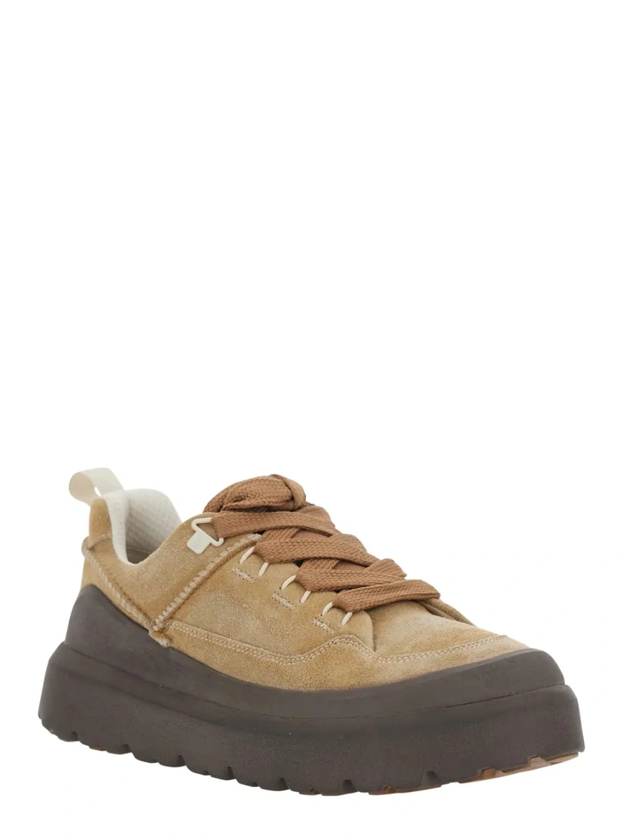 Sneakers UGG maro din piele - Img 2
