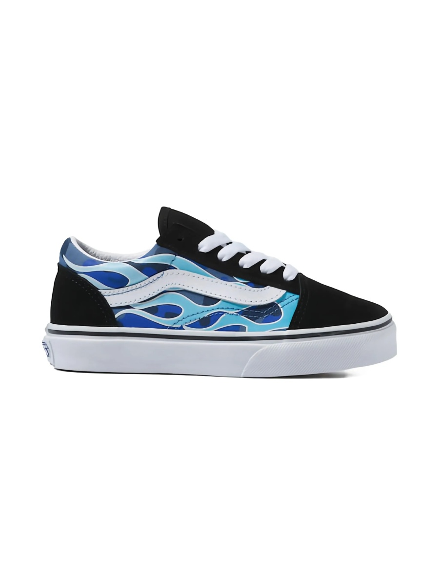 Sneakers Vans negri din material textil - Img 2