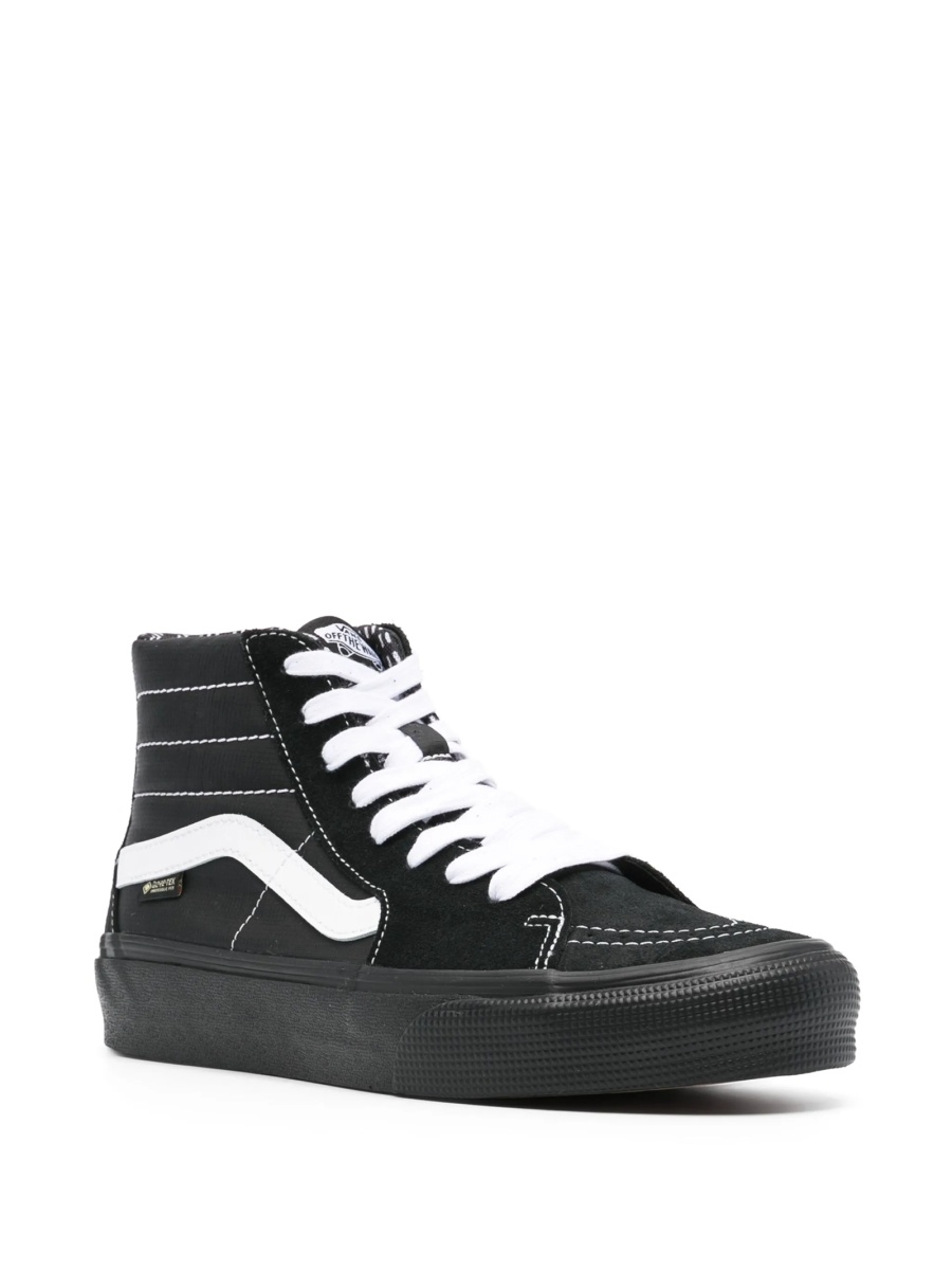 Sneakers Vans Sk8-Hi negri din gore-tex si material textil - Img 2