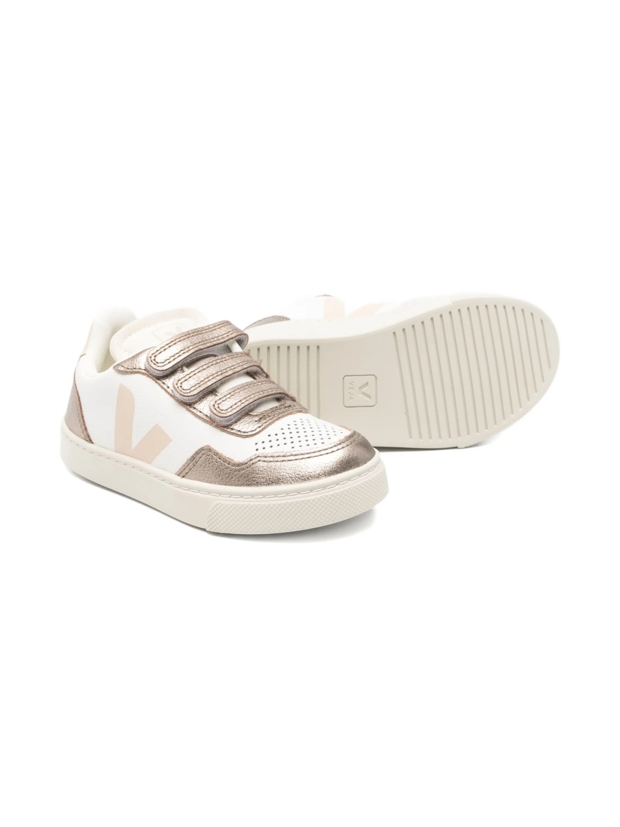 Sneakers VEJA albi din piele - Img 2