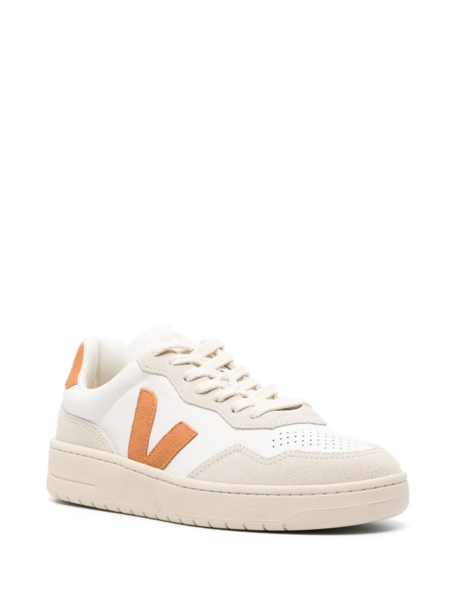 Sneakers VEJA albi din piele - Img 2