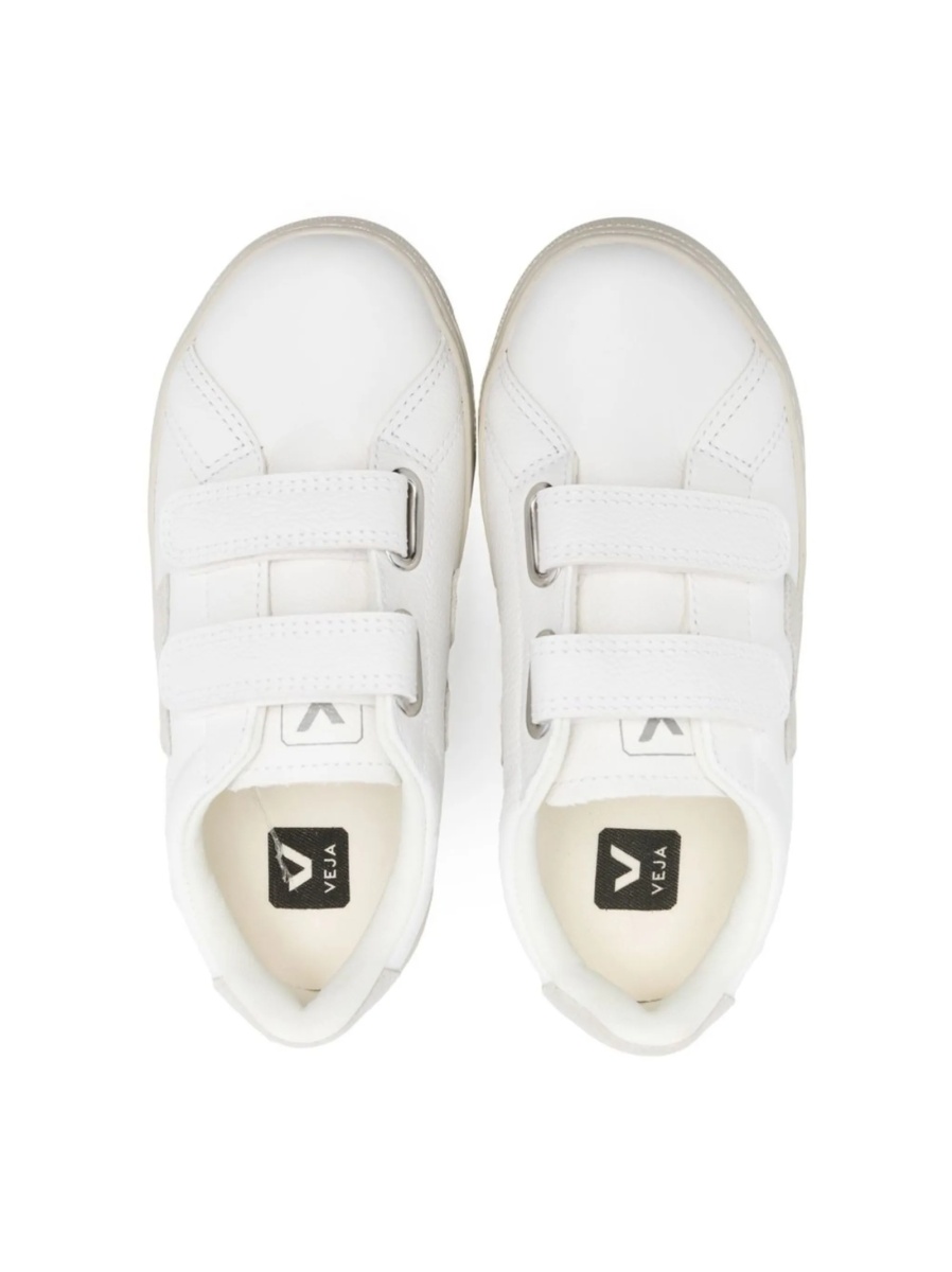Sneakers VEJA albi din piele - Img 3