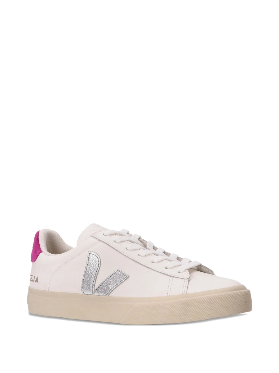 Sneakers VEJA albi din piele - Img 2