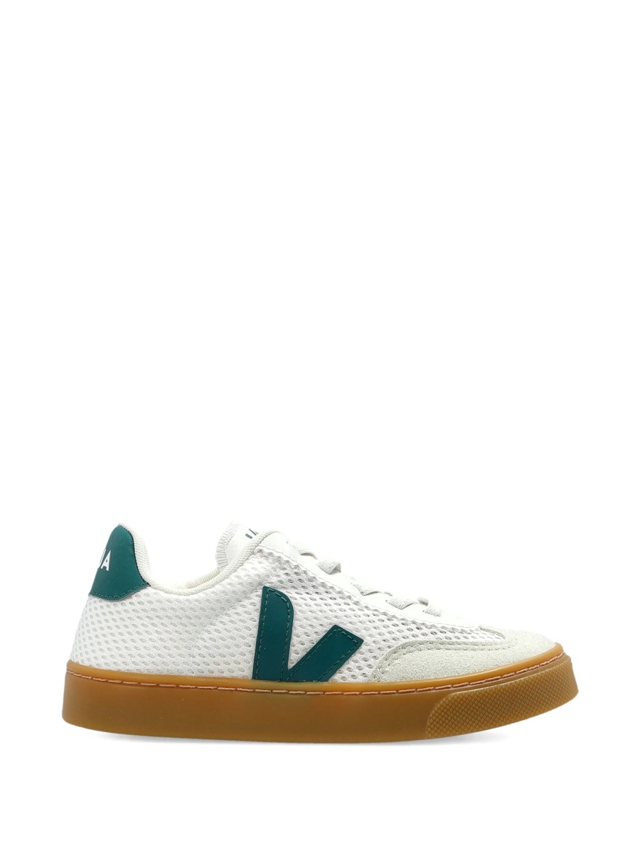 Sneakers VEJA albi din poliester reciclat - Img 2