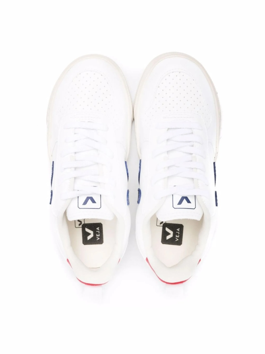 Sneakers VEJA albi din poliuretan - Img 3