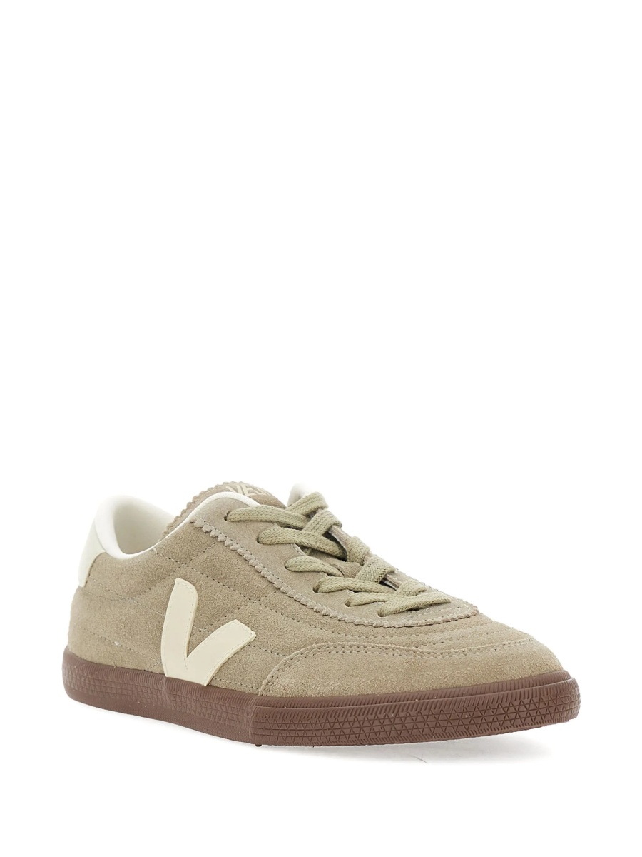 Sneakers VEJA neutri din piele si piele intoarsa - Img 2