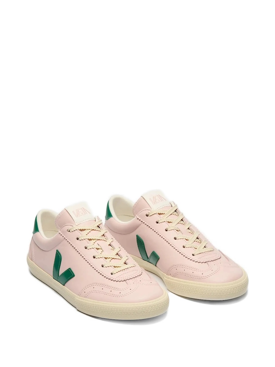 Sneakers VEJA roz din piele - Img 2