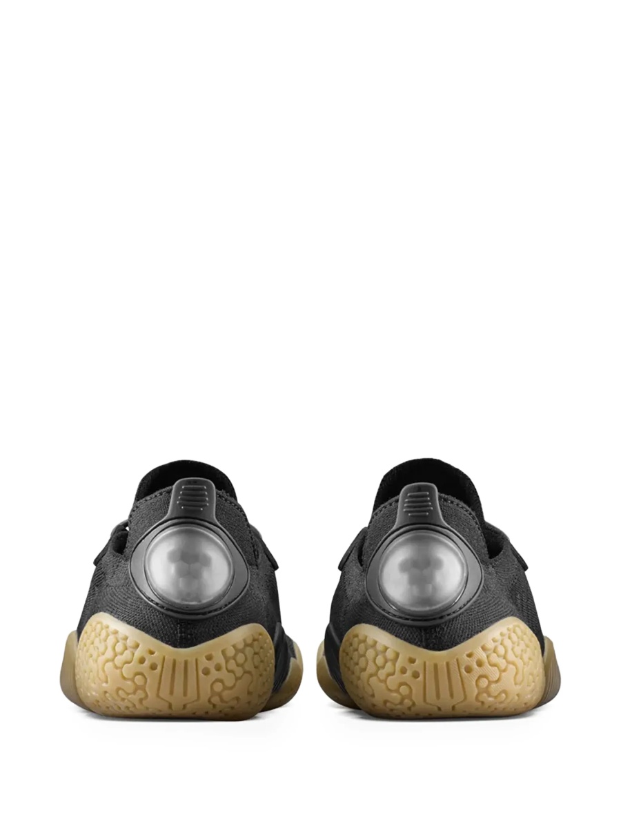 Sneakers Vivobarefoot negri din material textil si spandex/elastan - Img 3