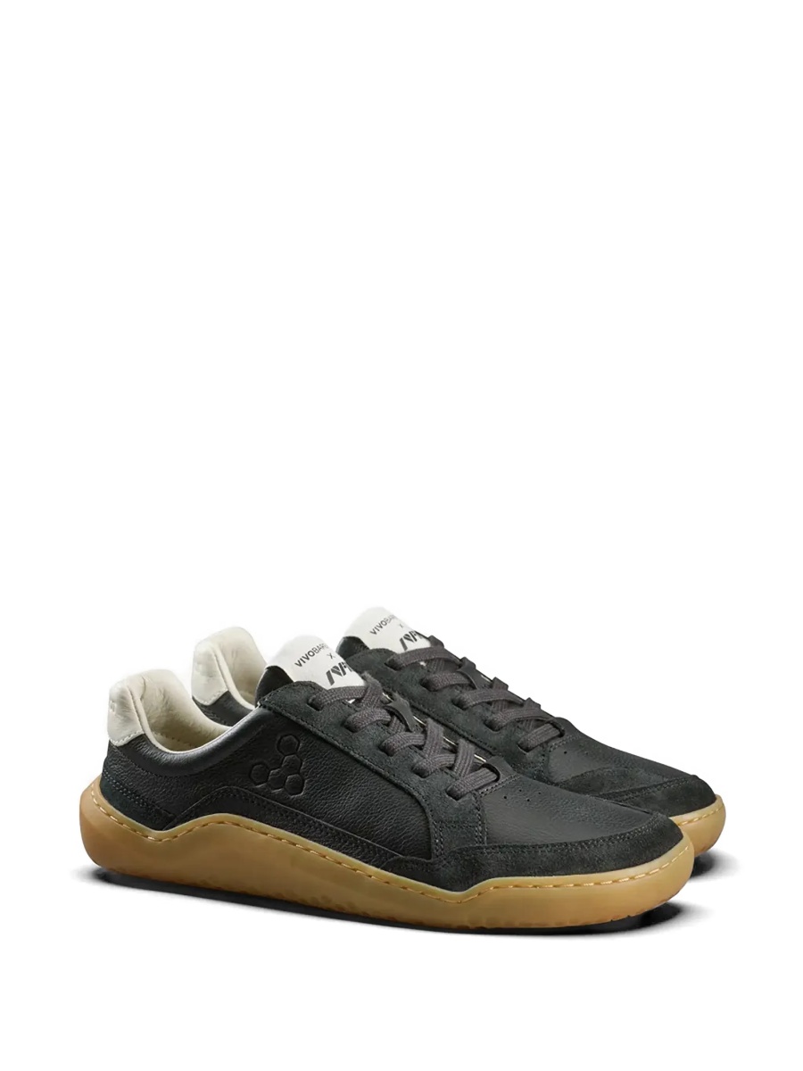 Sneakers Vivobarefoot negri din piele intoarsa - Img 2