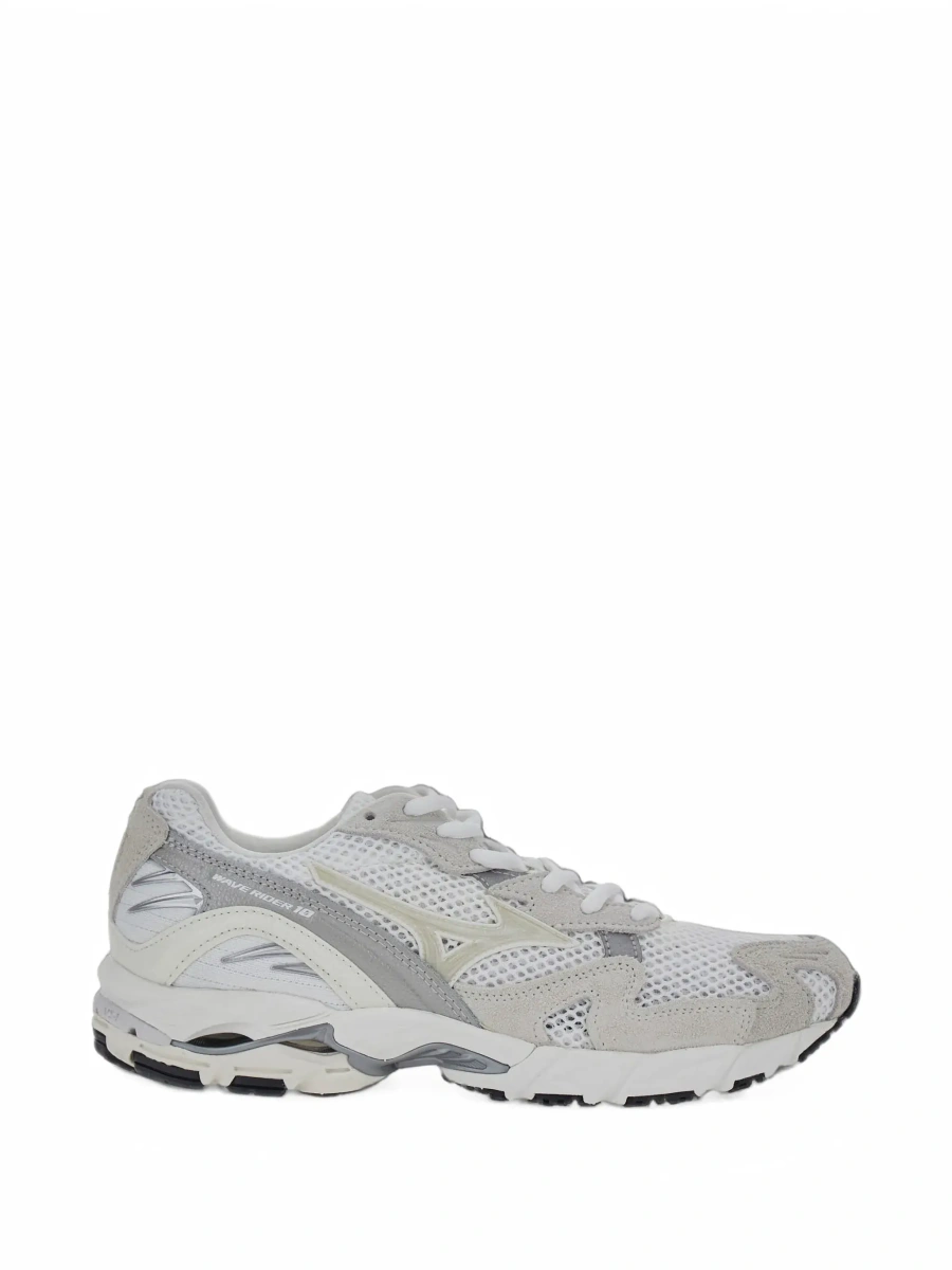 Sneakers 'WAVE RIDER' White Sneaker with side logo and suede inserts in Tech Fabric unisex - Img 8