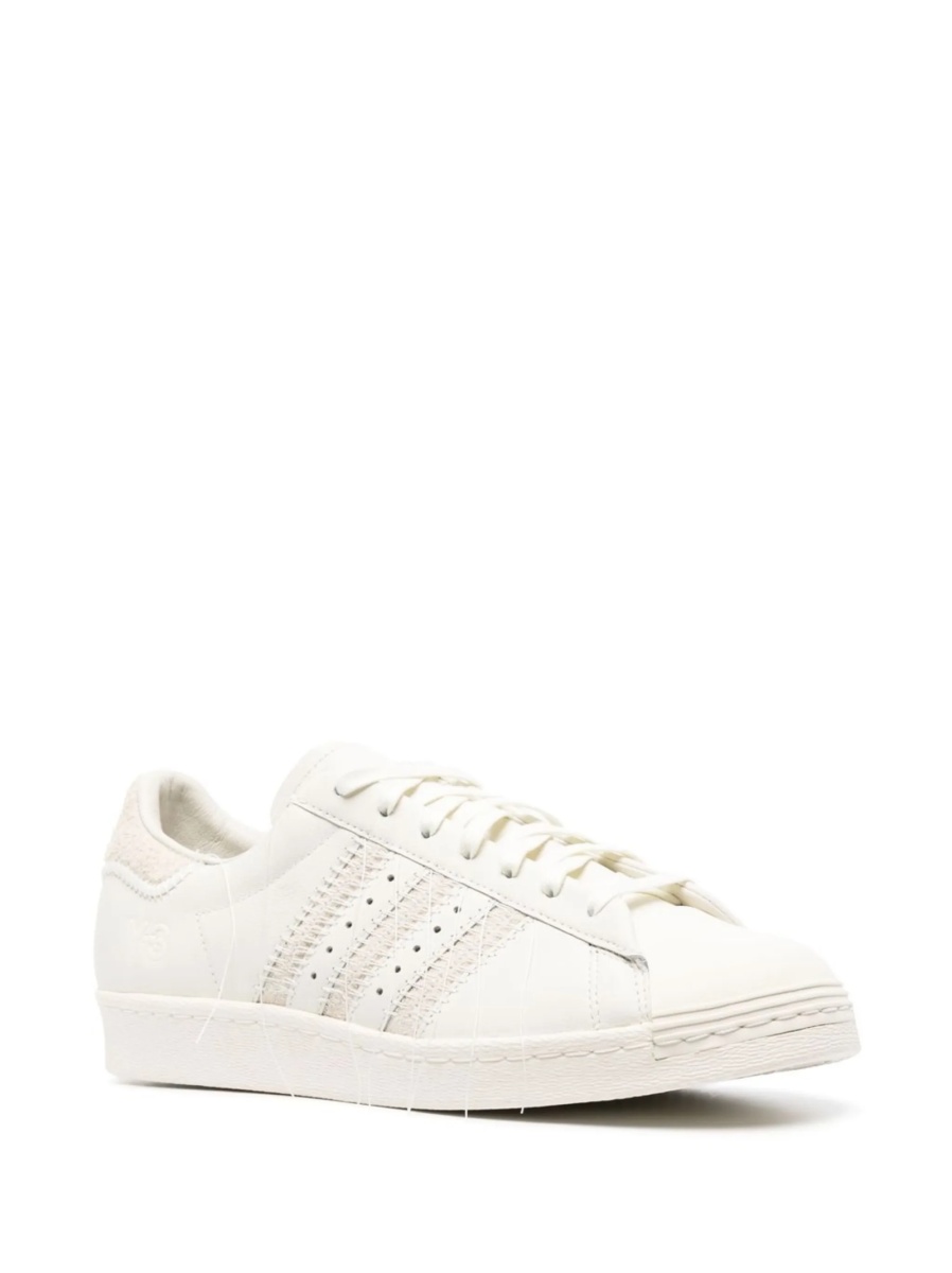 Sneakers Y-3 albi din piele - Img 2