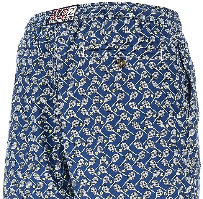 Sorturi Tennis Cross printed swim shorts - Img 4