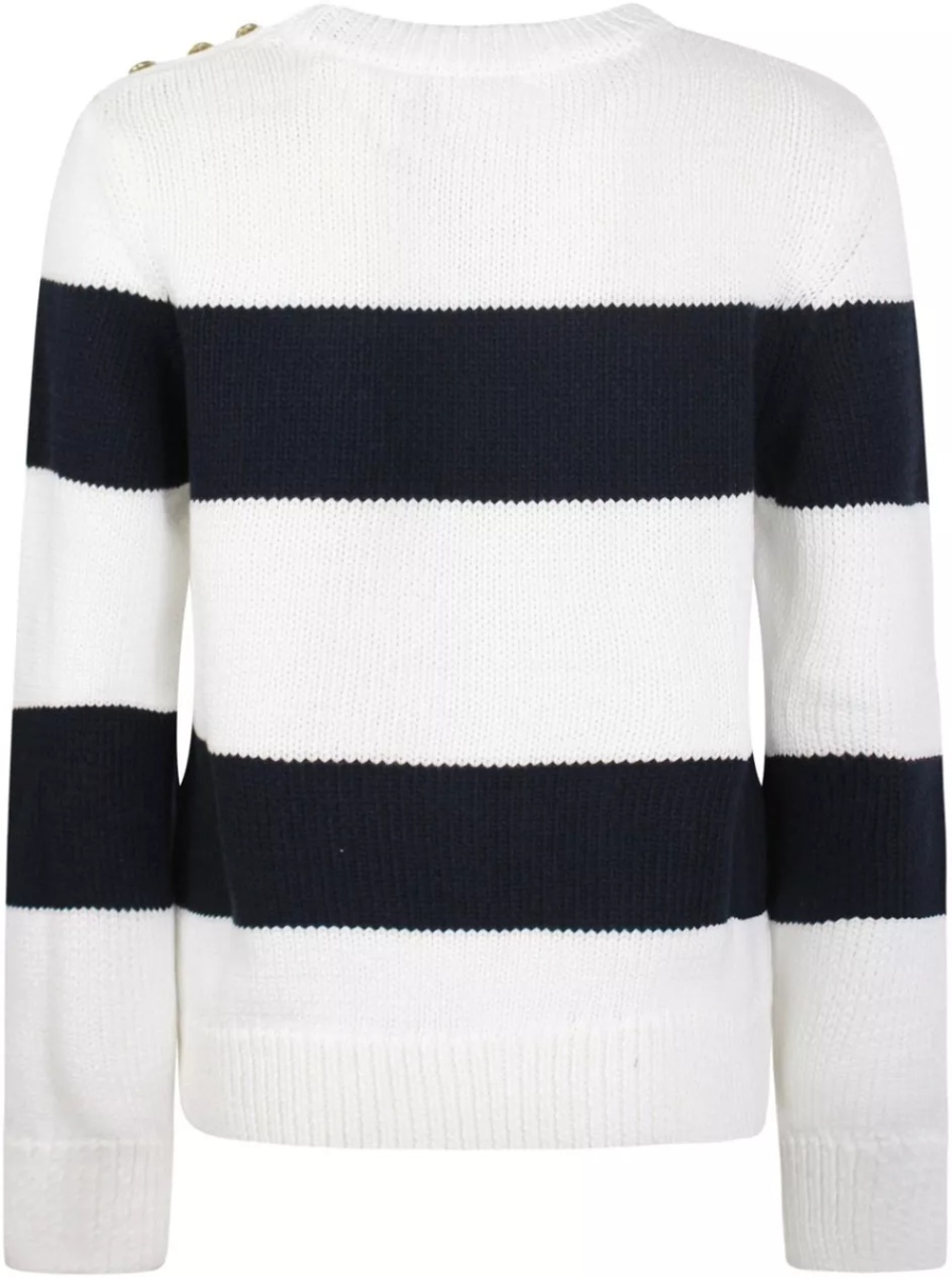 STRIPE BUTTON CLOSURE JUMPER - Img 2