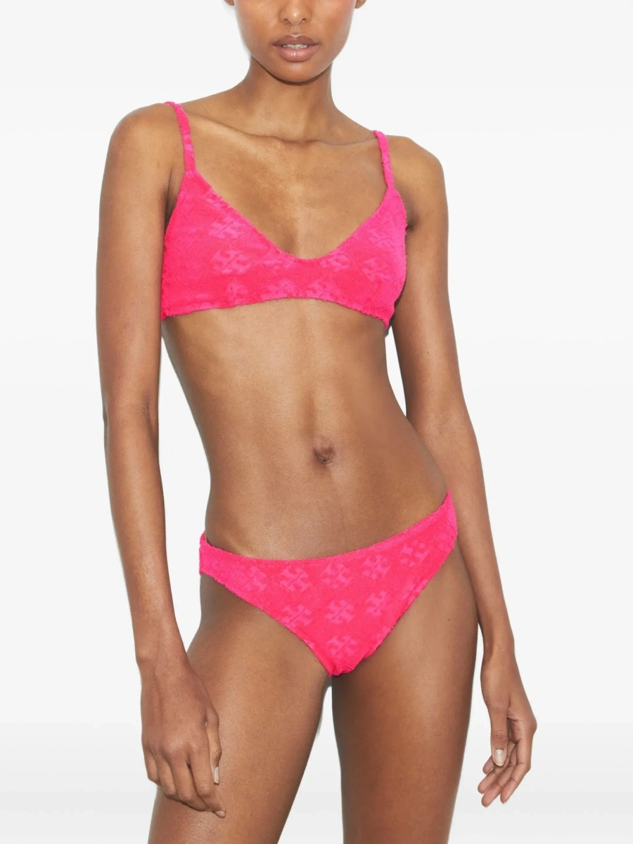Sutien Tory Burch roz din bumbac - Img 6