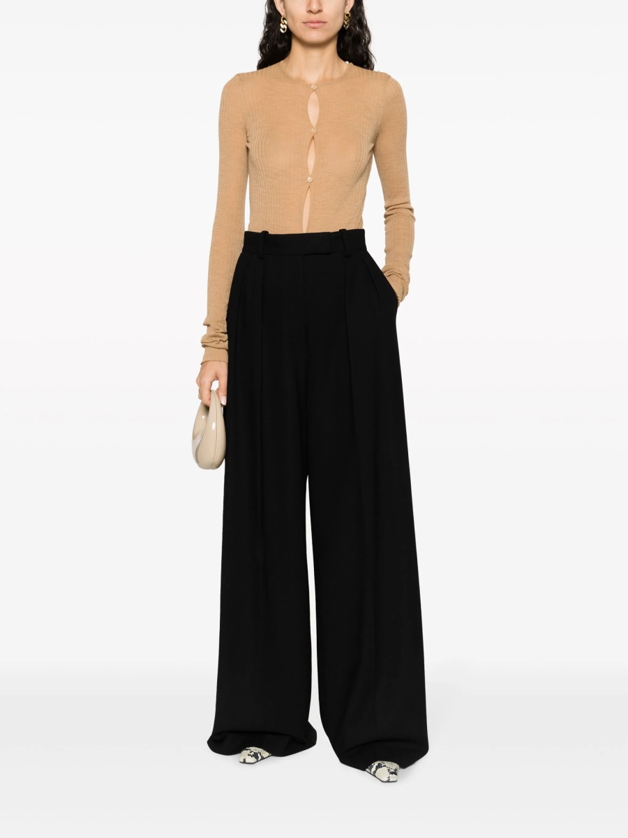Top tricotat SPORTMAX neutru - Img 2