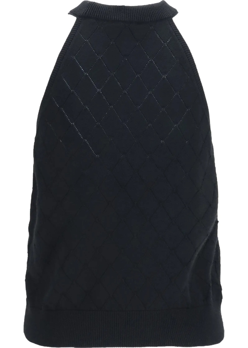 Topuri Sleeveless wool crewneck Top - Img 2
