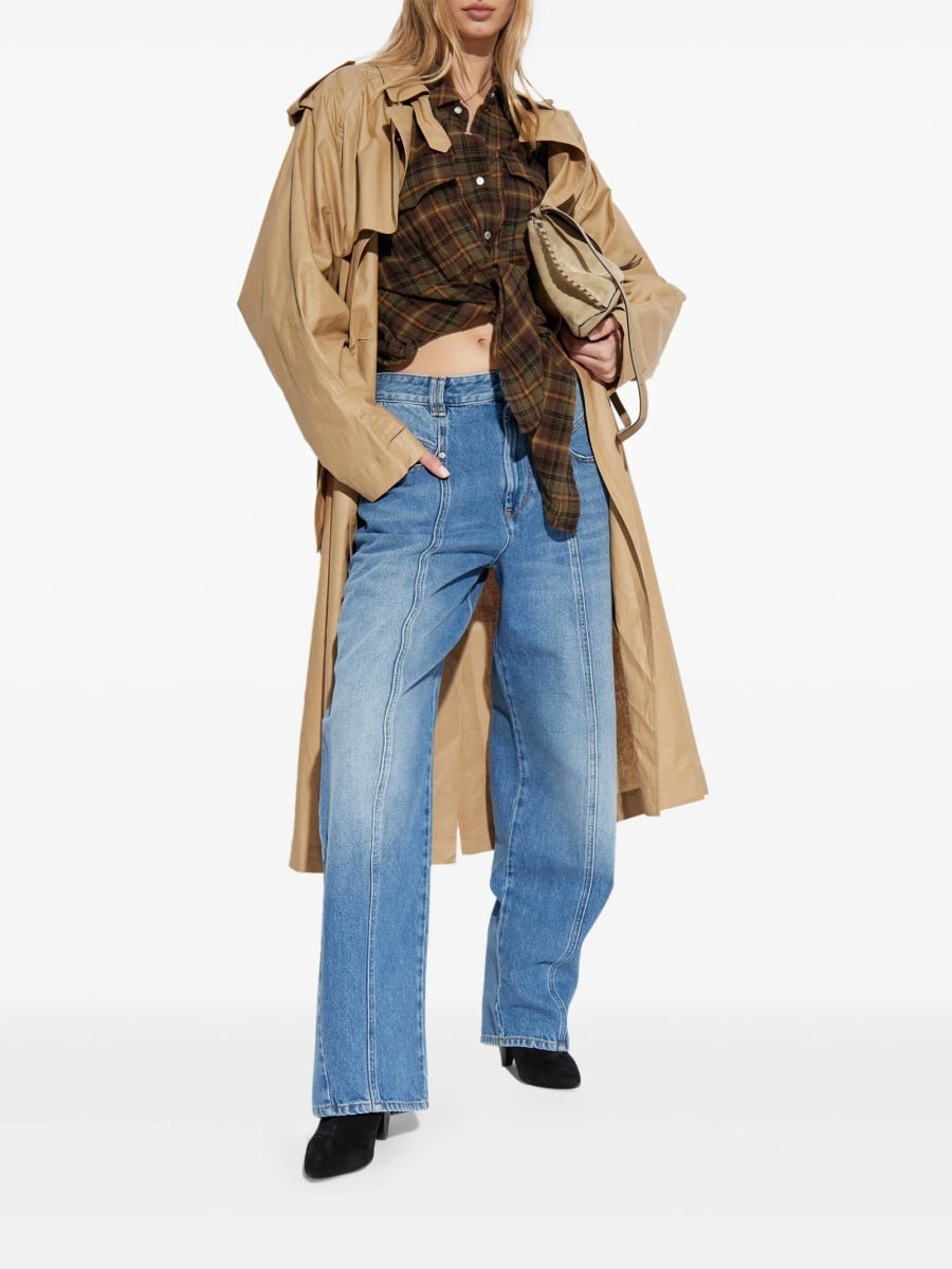 Trenci Isabel Marant neutru - Img 5