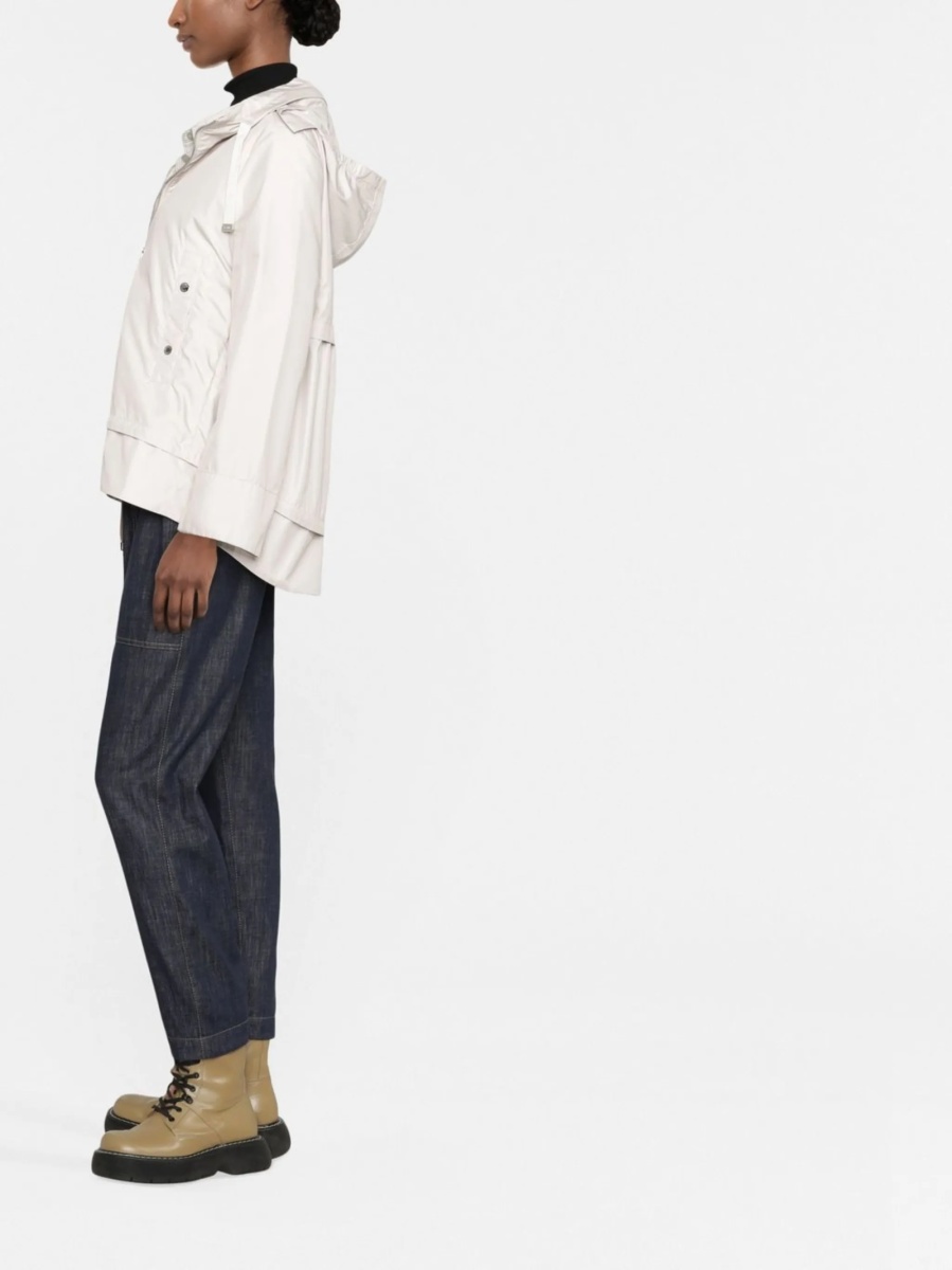 Trenci Moorer alb din polyester - Img 3