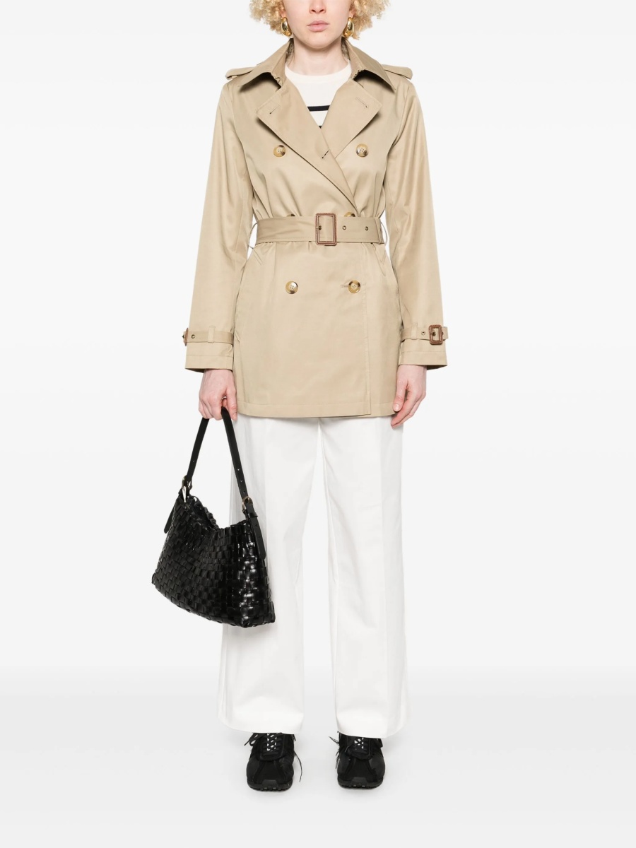 Trenci Ralph Lauren neutru din bumbac si polyester - Img 2
