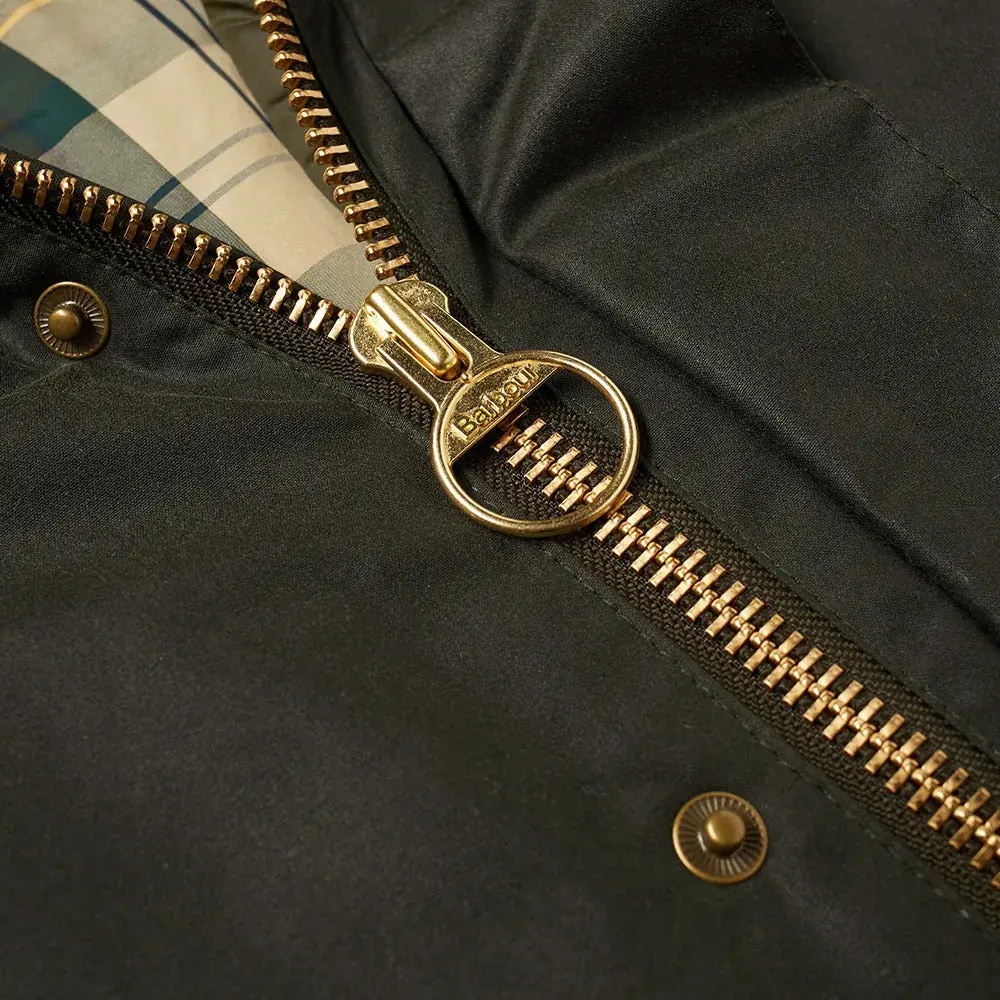 Trenciuri BARBOUR REELIN WAX JACKET SG51 SAGE - Img 3