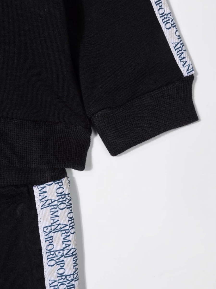 Trening Emporio Armani albastru din vascoza si spandex/elastan - Img 3