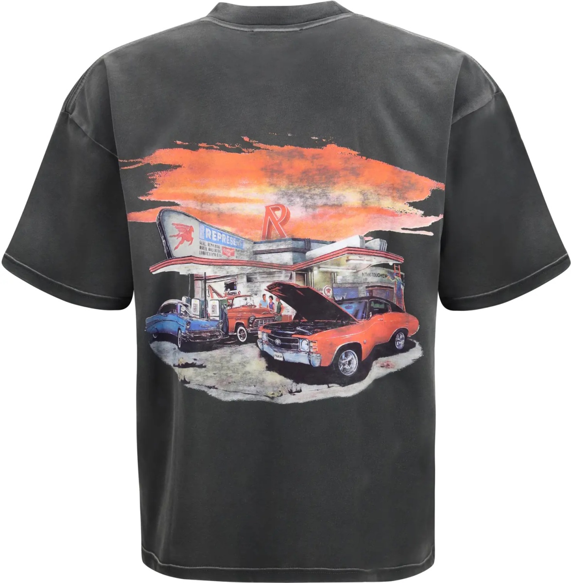 Tricou 24 Hour Service Graphic T-shirt - Img 2