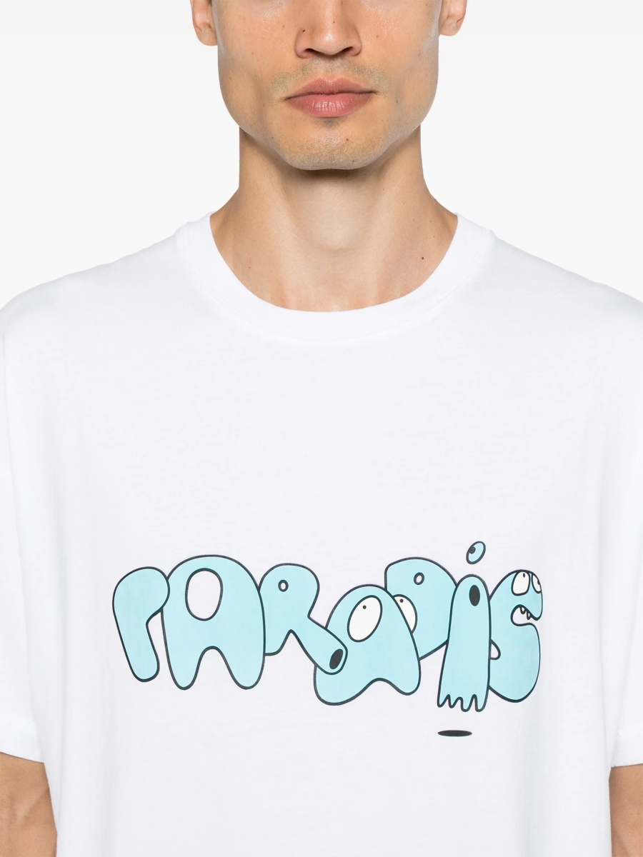 Tricou 3.PARADIS alb - Img 5