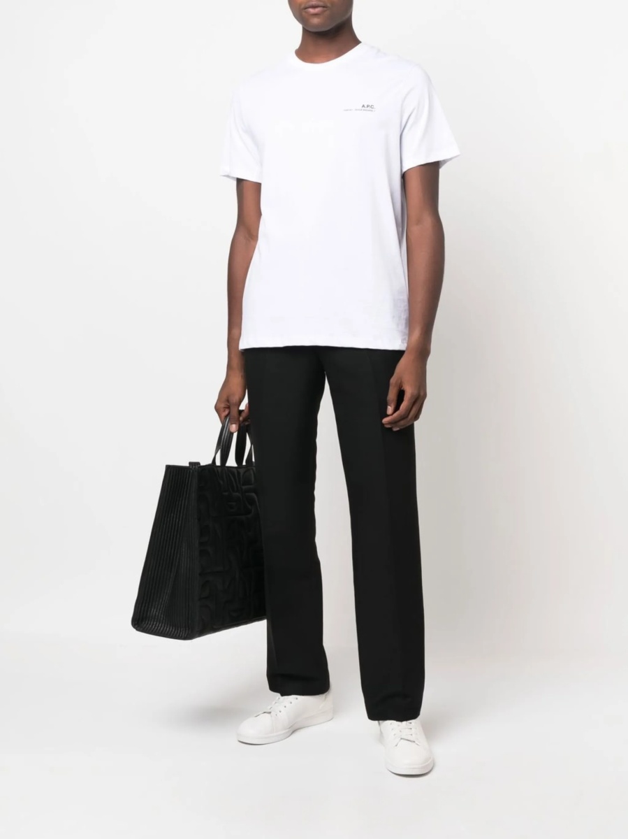 Tricou A.P.C. alb - Img 2