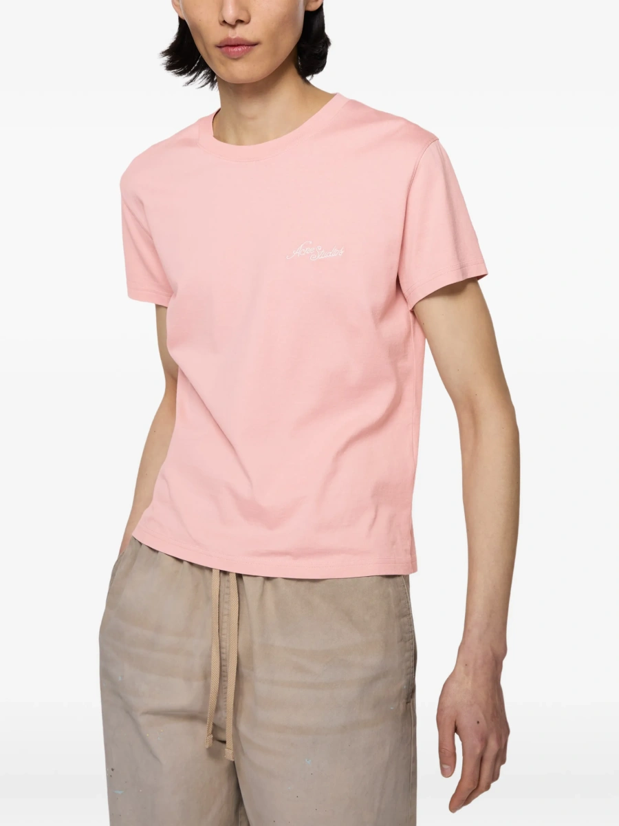Tricou Acne Studios roz - Img 4